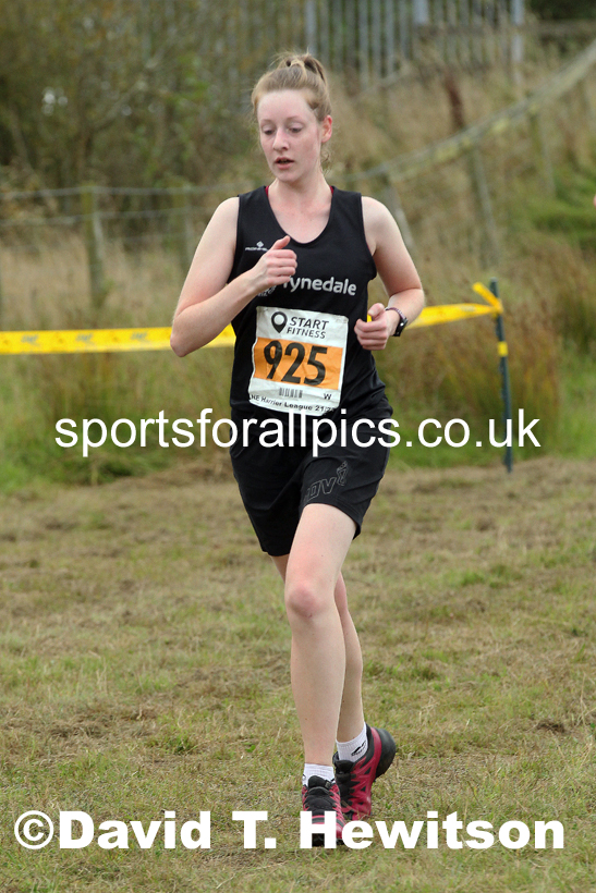 Senior womens 2021 North Eastern Harrier League, Druridge Bay. Photo: David T. Hewitson/Sports for All Pics